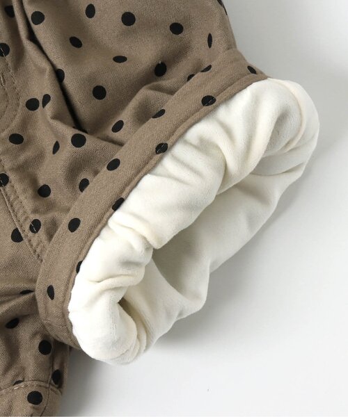 Seraph（セラフ）の「裏ボアあったかバルーンショートパンツ（その他パンツ・キッズ・アイボリー/ブラウン/グレー・120/140/110/100/80/130/90）」の4枚目の写真