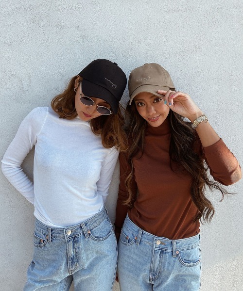 esutoreja（エストレジャ）の「カラバリタートルネックカットソー（Tシャツ/カットソー・レディース・ホワイト/ブラック/ベージュ/ブラウン/オリーブ・FREE）」の8枚目の写真