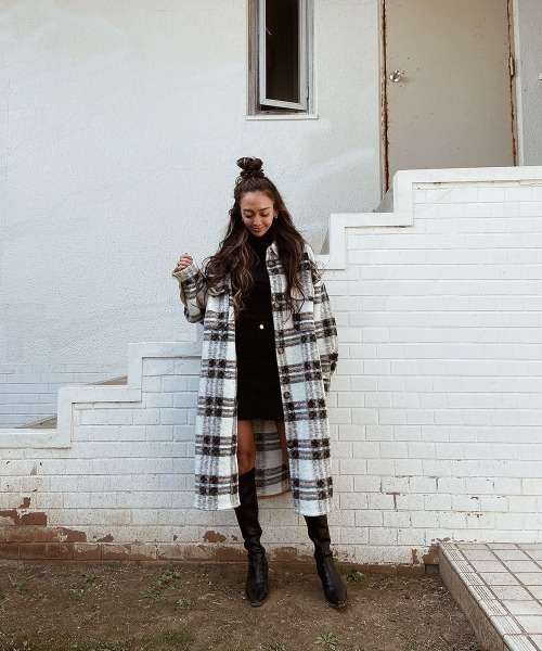 esutoreja（エストレジャ）の「カラバリタートルネックカットソー（Tシャツ/カットソー・レディース・ホワイト/ブラック/ベージュ/ブラウン/オリーブ・FREE）」の17枚目の写真