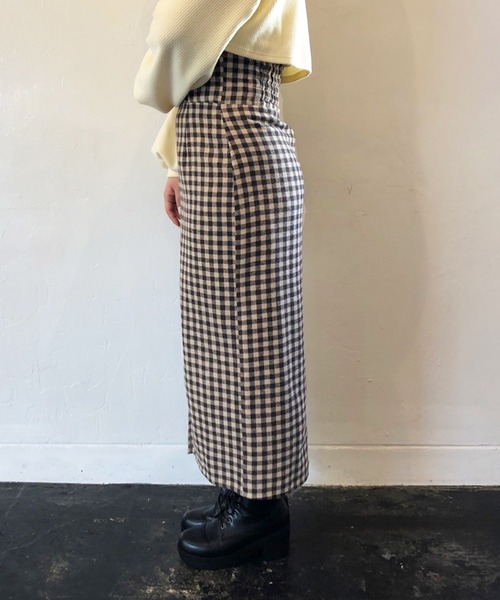 OLIVE des OLIVE（オリーブデオリーブ）の「チョコレートタイトスカート（スカート・レディース・ベージュ/ブラウン/ライトブラウン・SMALL/MEDIUM）」の22枚目の写真