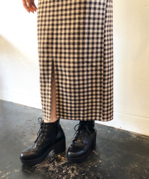 OLIVE des OLIVE（オリーブデオリーブ）の「チョコレートタイトスカート（スカート・レディース・ベージュ/ブラウン/ライトブラウン・SMALL/MEDIUM）」の14枚目の写真