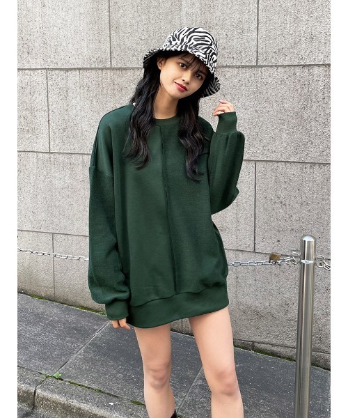 ENVYM（アンビー）の「バックタグリメイクＰＯ（Tシャツ/カットソー・レディース・ホワイト/ブラック/グリーン・FREE）」の3枚目の写真