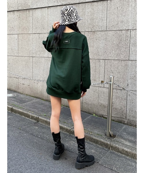 ENVYM（アンビー）の「バックタグリメイクＰＯ（Tシャツ/カットソー・レディース・ホワイト/ブラック/グリーン・FREE）」の9枚目の写真