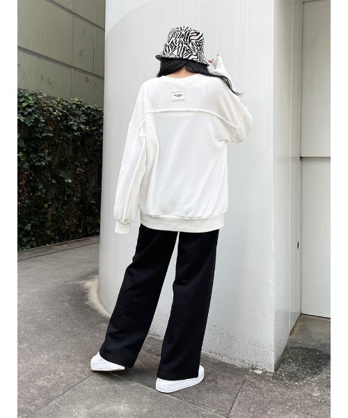 ENVYM（アンビー）の「バックタグリメイクＰＯ（Tシャツ/カットソー・レディース・ホワイト/ブラック/グリーン・FREE）」の11枚目の写真