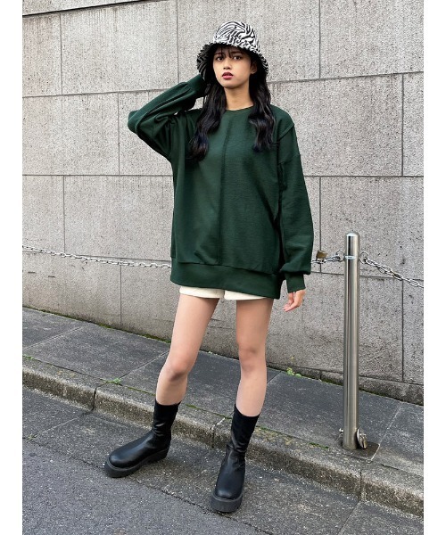 ENVYM（アンビー）の「バックタグリメイクＰＯ（Tシャツ/カットソー・レディース・ホワイト/ブラック/グリーン・FREE）」の14枚目の写真