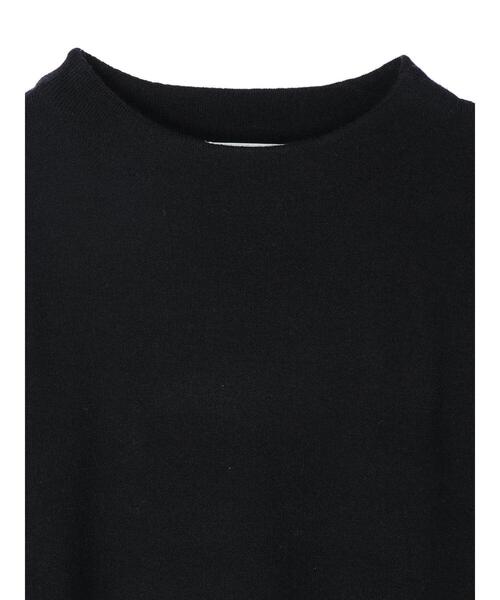 AMERICAN HOLIC（アメリカンホリック）の「裾プリーツニットプルオーバー（ニット/セーター・レディース・ブラック/モカ・M/L）」の10枚目の写真