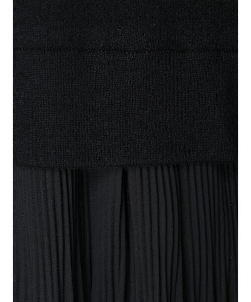 AMERICAN HOLIC（アメリカンホリック）の「裾プリーツニットプルオーバー（ニット/セーター・レディース・ブラック/モカ・M/L）」の19枚目の写真