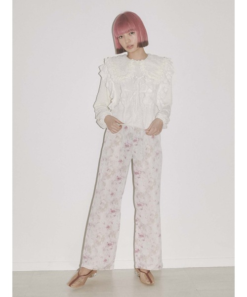 merry jenny（メリージェニー）の「mistプリントギャザーパンツ（その他パンツ・レディース・グリーン/ピンク・FREE）」の16枚目の写真