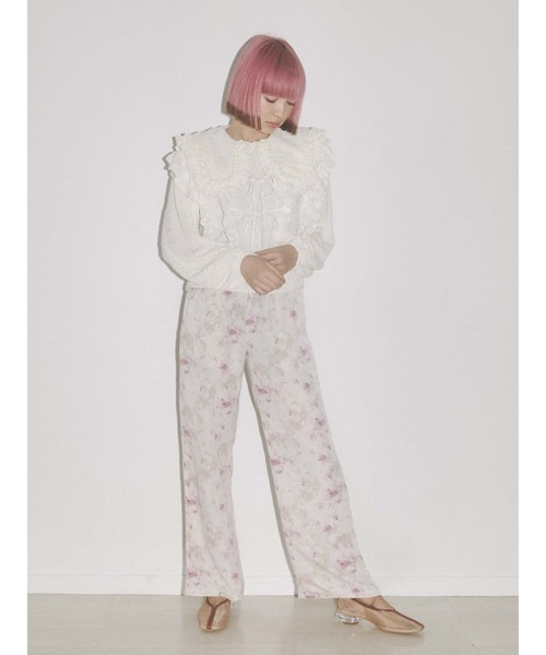 merry jenny（メリージェニー）の「mistプリントギャザーパンツ（その他パンツ・レディース・グリーン/ピンク・FREE）」の15枚目の写真