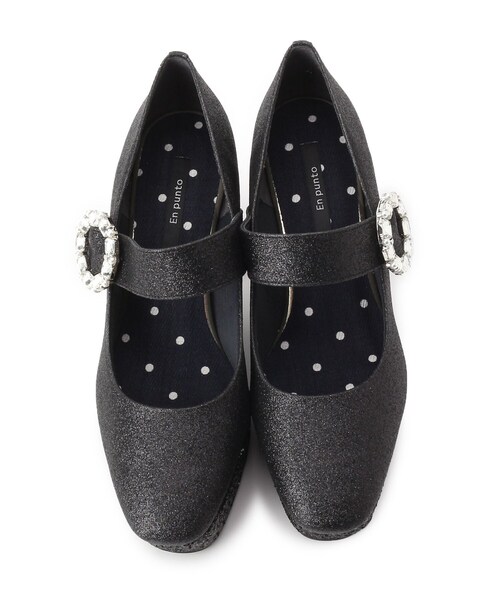 En Punto（エンプント）の「◆【ラスト１】バックル付きストームパンプス（パンプス・レディース・ブラック系8・23.5cm）」の5枚目の写真