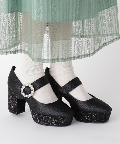 En Punto（エンプント）の「◆【ラスト１】バックル付きストームパンプス（パンプス・レディース・ブラック系8・23.5cm）」の7枚目の写真