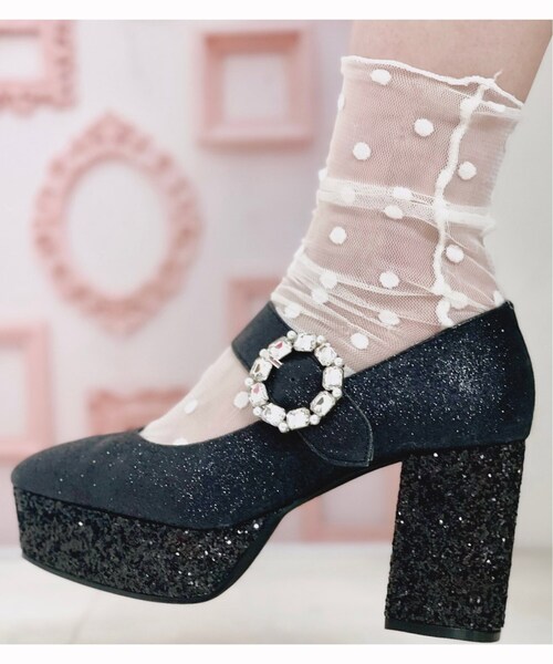 En Punto（エンプント）の「◆【ラスト１】バックル付きストームパンプス（パンプス・レディース・ブラック系8・23.5cm）」の12枚目の写真