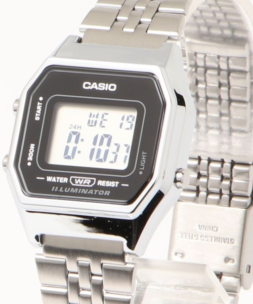 CASIO(カシオ)の「CASIO カシオ /スタンダード デジタル クォーツ腕時計 日常生活防水 メタルベルト // LAシリーズ(デジタル腕時計・メンズ・シルバー/ブラック×シルバー/シルバー系その他/シルバー系その他3/シルバー系その他2・FREE)」の14枚目の写真
