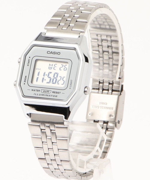 CASIO(カシオ)の「CASIO カシオ /スタンダード デジタル クォーツ腕時計 日常生活防水 メタルベルト // LAシリーズ(デジタル腕時計・メンズ・シルバー/ブラック×シルバー/シルバー系その他/シルバー系その他3/シルバー系その他2・FREE)」の13枚目の写真