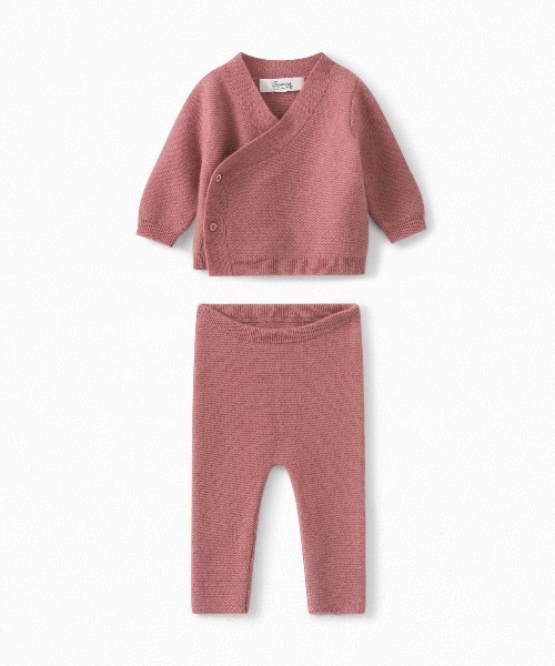 Bonpoint（ボンポワン）の「アンサンブル（アンサンブル・キッズ・グレー系その他/ピンク系その他・70）」の2枚目の写真