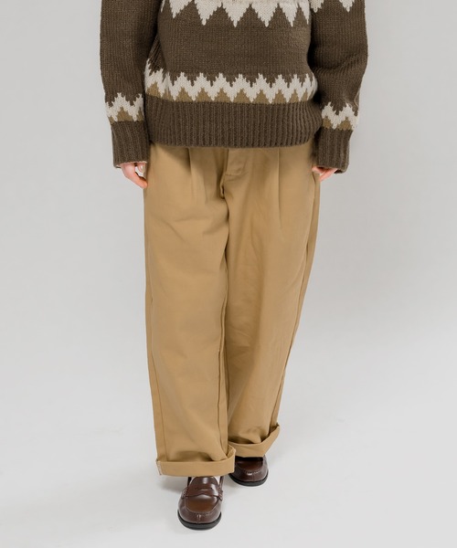 MUHET(ミュエータ)の「カラーストレートチノパンツ(チノパンツ・レディース・ベージュ/オフホワイト/ライトピンク・SMALL/MEDIUM/X-LARGE)」の22枚目の写真