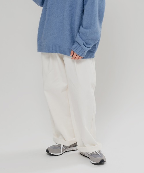 MUHET(ミュエータ)の「カラーストレートチノパンツ(チノパンツ・レディース・ベージュ/オフホワイト/ライトピンク・SMALL/MEDIUM/X-LARGE)」の12枚目の写真