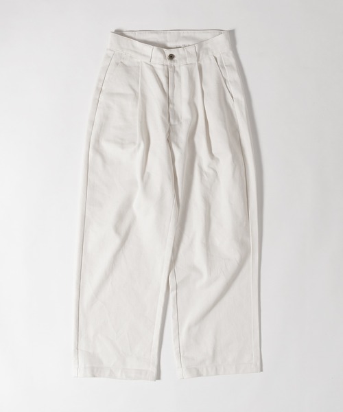 MUHET(ミュエータ)の「カラーストレートチノパンツ(チノパンツ・レディース・ベージュ/オフホワイト/ライトピンク・SMALL/MEDIUM/X-LARGE)」の4枚目の写真