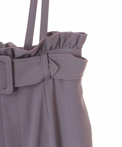 31 Sons de mode（トランテアン　ソン　ドゥ　モード）の「肩リボンサス付きパンツ（その他パンツ・レディース・イエロー/ブラック/ラベンダー・36/38）」の22枚目の写真