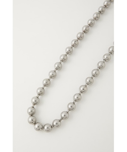 MOUSSY（マウジー）の「BALL ネックレス（ネックレス・レディース・シルバー/ゴールド・FREE）」の8枚目の写真