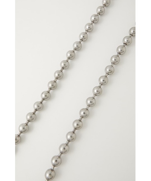 MOUSSY（マウジー）の「BALL ネックレス（ネックレス・レディース・シルバー/ゴールド・FREE）」の13枚目の写真