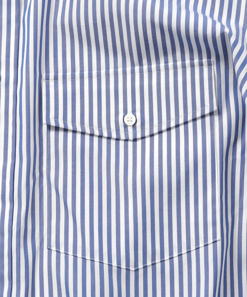 J.PRESS（ジェイプレス）の「J.PRESS × BEAMS LIGHTS / 別注 クレリック ボタンダウン シャツ（シャツ/ブラウス・メンズ・ブルー・M/L）」の3枚目の写真