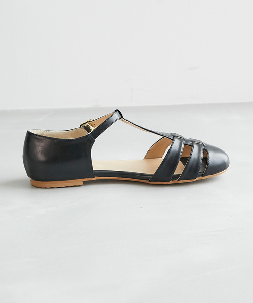 ROPE' PICNIC（ロペピクニック）の「オーバルトゥグルカサンダル（サンダル・レディース・ブラック/キナリ/レッド系その他2・22.5cm/23.0cm/23.5cm/24.0cm/24.5cm）」の4枚目の写真