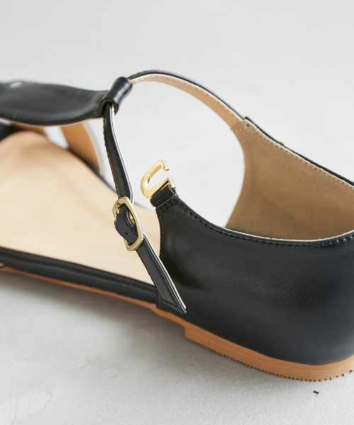 ROPE' PICNIC（ロペピクニック）の「オーバルトゥグルカサンダル（サンダル・レディース・ブラック/キナリ/レッド系その他2・22.5cm/23.0cm/23.5cm/24.0cm/24.5cm）」の8枚目の写真