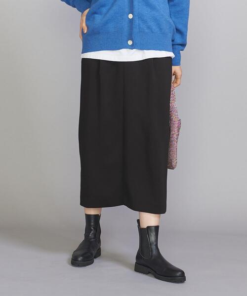 BEAUTY&YOUTH UNITED ARROWS（ビューティーアンドユースユナイテッドアローズ）の「BY タック タイト ロングスカート -ウォッシャブル-（スカート・レディース・ベージュ/ライム/ブラック・M/S）」の10枚目の写真