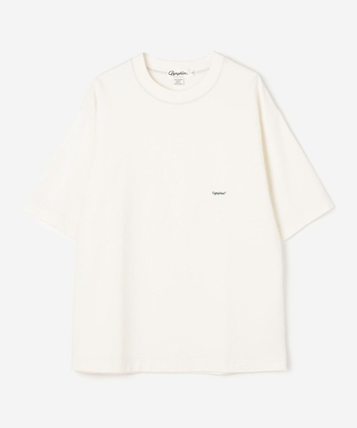 GYMPHLEX（ジムフレックス）の「Gymphlex | ロゴ刺繍 半袖ビッグTシャツ MEN（Tシャツ/カットソー・メンズ・ライトグレー/パープル/ネイビー/オフホワイト/サックスブルー/グリーン・MEDIUM/LARGE）」の21枚目の写真