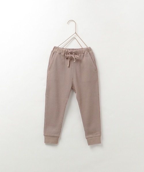 LOWRYS FARM（ローリーズファーム）の「ＴＲＵＥワッフルパンツ　263141（スウェットパンツ・キッズ・アイボリー/ピンク/グリーン・120cm/110cm/140cm/130cm/150cm）」の3枚目の写真