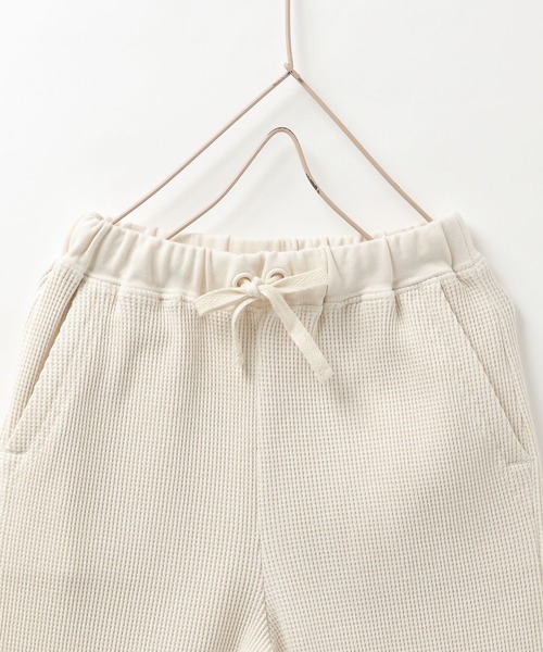 LOWRYS FARM（ローリーズファーム）の「ＴＲＵＥワッフルパンツ　263141（スウェットパンツ・キッズ・アイボリー/ピンク/グリーン・120cm/110cm/140cm/130cm/150cm）」の10枚目の写真