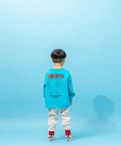 LOWRYS FARM（ローリーズファーム）の「ＴＲＵＥワッフルパンツ　263141（スウェットパンツ・キッズ・アイボリー/ピンク/グリーン・120cm/110cm/140cm/130cm/150cm）」の5枚目の写真