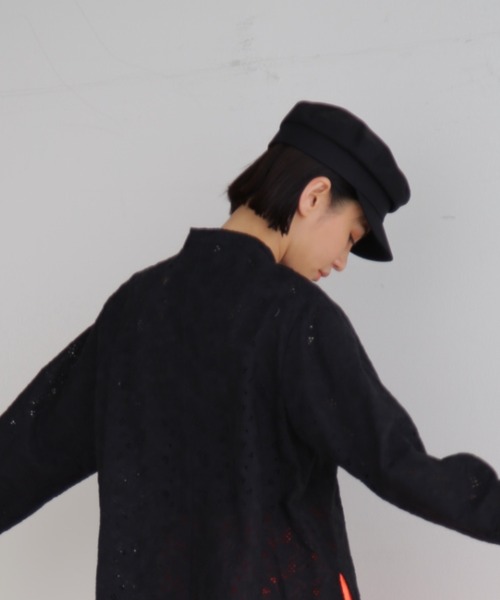 ROSE BUD（ローズバッド）の「キャスケット（キャスケット・レディース・ブラック/ベージュ・FREE）」の11枚目の写真