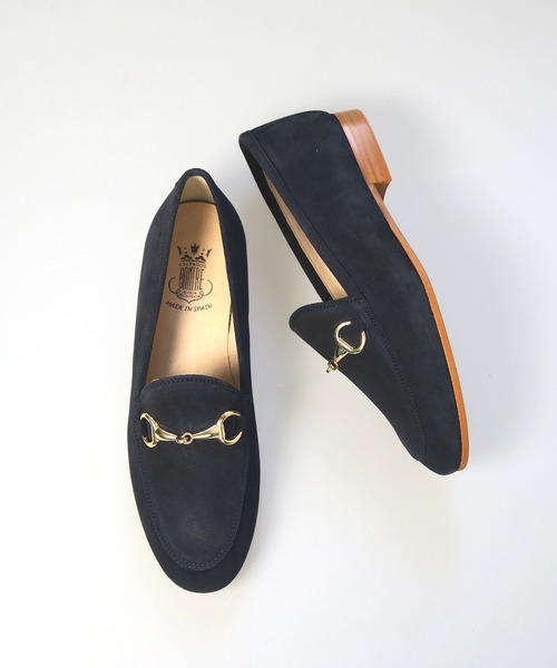 BONTRE（ボントレ）の「モカシンビットローファー/BONTRE 03001（ローファー・レディース・ネイビー/キャメル/シルバー・37/38/36/39/35）」の2枚目の写真