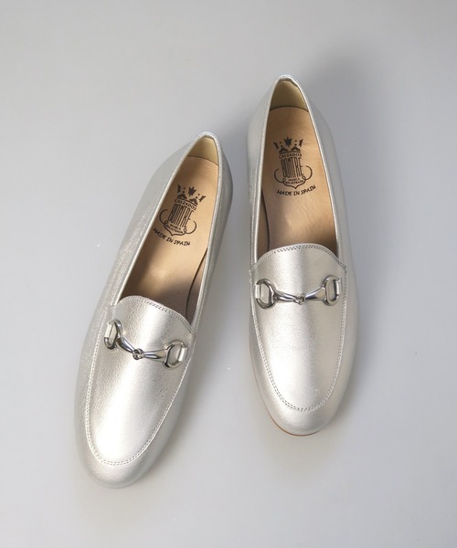 BONTRE（ボントレ）の「モカシンビットローファー/BONTRE 03001（ローファー・レディース・ネイビー/キャメル/シルバー・37/38/36/39/35）」の3枚目の写真