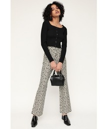 SLY | PINTUCK FLARE PT ピンタック フレア パンツ(スラックス)