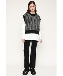 SLY | PINTUCK FLARE PT ピンタック フレア パンツ(スラックス)