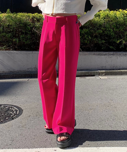 Oriens JOURNAL STANDARD(オリエンス ジャーナルスタンダード)の「マルチカラーパンツ(その他パンツ・レディース・ブラック/グリーン/ブルー/ピンク・38/34/36)」の8枚目の写真