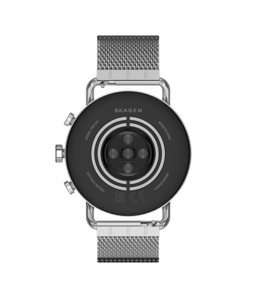 SKAGEN(スカーゲン)の「FALSTER シルバートーン ステンレススチールメッシュ ジェネレーション6 スマートウォッチ SKT5300(デジタル腕時計・メンズ・シルバー・FREE)」の4枚目の写真