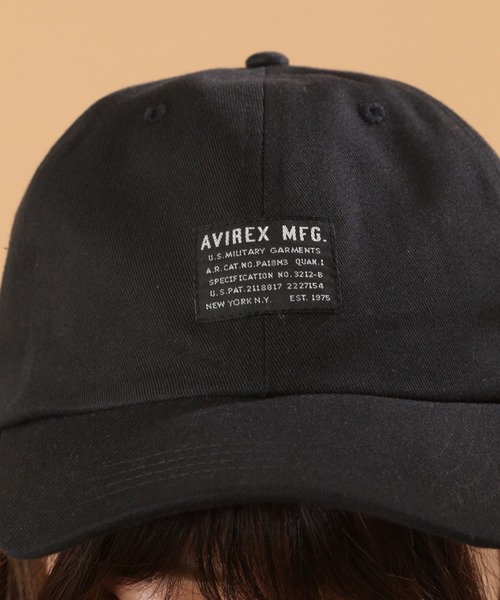 AVIREX（アヴィレックス）の「【WEB&DEPOT限定】ベースボール キャップ / BASEBALL CAP（キャップ・レディース・タン/インディゴブルー/オフホワイト/ブラック・FREE）」の8枚目の写真