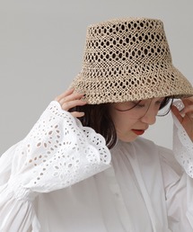 N.（N. Natural Beauty Basic） | [CASSELINI] 透かし編みバケットハット(ハット)