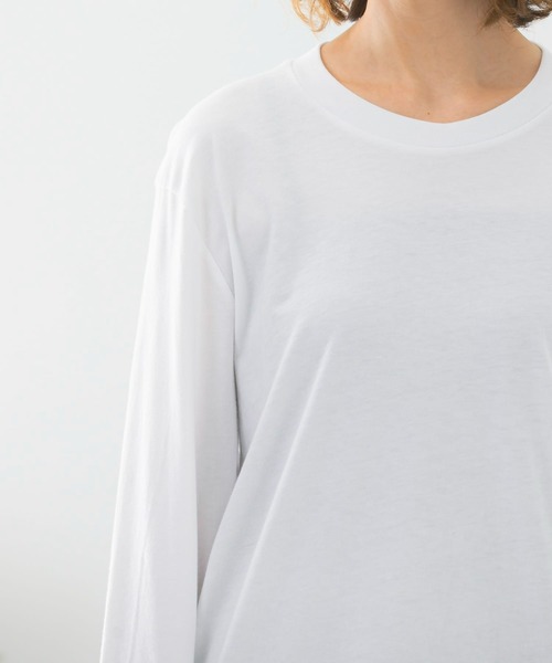 URBAN RESEARCH ROSSO WOMEN（アーバンリサーチ　ロッソ）の「BACK PHOTO LONG-SLEEVE T-SHIRTS（Tシャツ/カットソー・レディース・ホワイト・MEDIUM）」の9枚目の写真