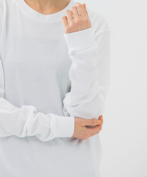 URBAN RESEARCH ROSSO WOMEN（アーバンリサーチ　ロッソ）の「BACK PHOTO LONG-SLEEVE T-SHIRTS（Tシャツ/カットソー・レディース・ホワイト・MEDIUM）」の10枚目の写真