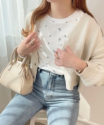 花柄アイレットロンT【ZOZOTOWN限定アイテム】