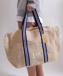 【Wisteria（ウィステリア）】1ER LESS DRESS TOTE ジュートコットントート L