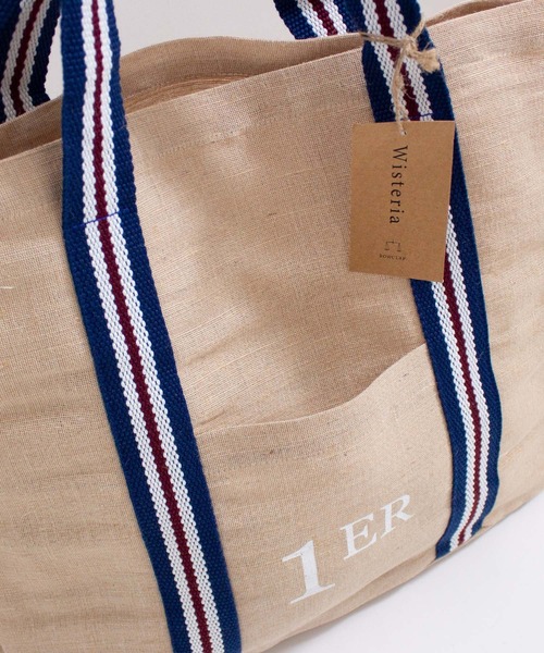 ALL ORDINARIES（オールオーディナリーズ）の「【Wisteria（ウィステリア）】1ER LESS DRESS TOTE ジュートコットントート L（トートバッグ・レディース・ナチュラル・L）」の8枚目の写真