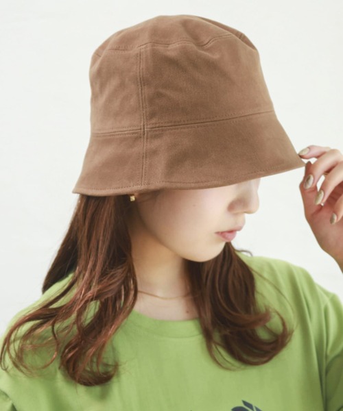 Alite cloth（アリーテクロス）の「ユニセックスﾊﾞｹｯﾄﾊｯﾄ（ハット・レディース・ブラック/ベージュ/ブラウン・FREE）」の3枚目の写真