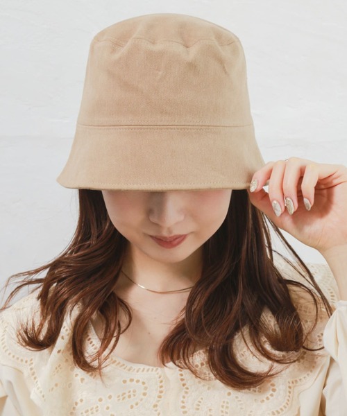 Alite cloth（アリーテクロス）の「ユニセックスﾊﾞｹｯﾄﾊｯﾄ（ハット・レディース・ブラック/ベージュ/ブラウン・FREE）」の4枚目の写真