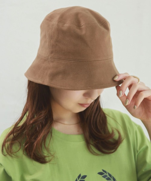 Alite cloth（アリーテクロス）の「ユニセックスﾊﾞｹｯﾄﾊｯﾄ（ハット・レディース・ブラック/ベージュ/ブラウン・FREE）」の5枚目の写真